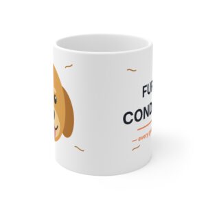 Fur Is a Condiment Mug 11oz | PAWS Golden Retriever