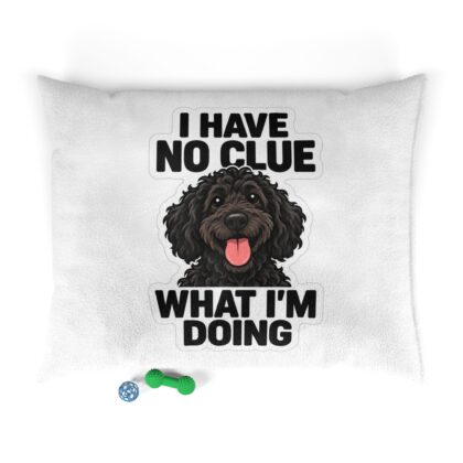 I Have No Clue What I'm Doing Pet Bed | Doodle